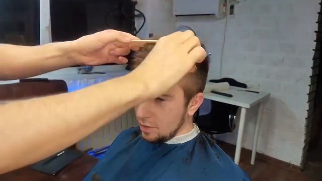 Как сделать стрижку SIDE PART // Мужская стрижка средней длинны набок // Как научиться подстригать?