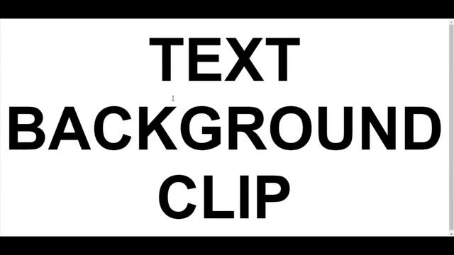How to Create Text Background Clip Using Pure HTML5 & CSS3 смотреть онлайн