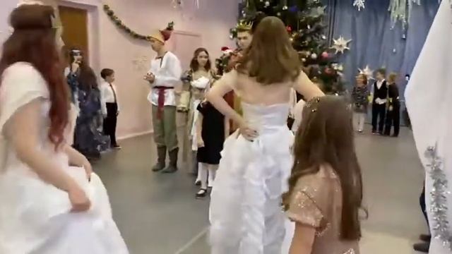 Новый год школа 1 Наро-фоминск 1А класс (3) смотреть онлайн