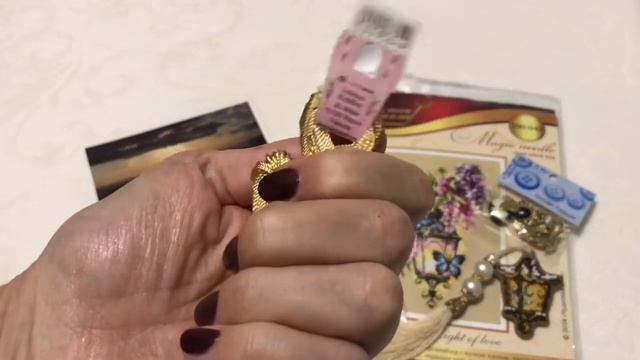 30. Посылки. Невероятные приятности! «Очарование» -долгожданная заготовка под вышивку. смотреть онлайн