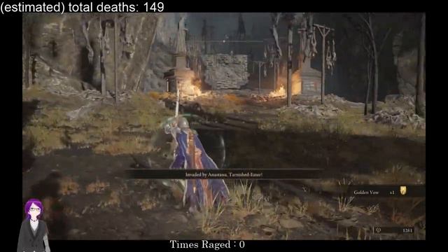 Trying to progress |1 death is 3 push-ups| Elden Ring vod 17 смотреть онлайн