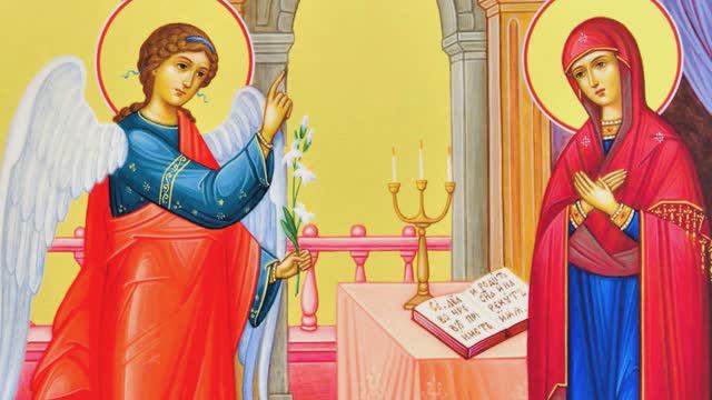 Акафист Благовещению Пресвятой Богородицы смотреть онлайн