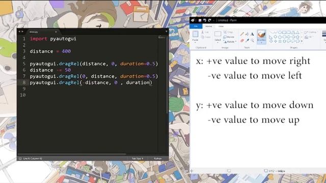 Try Python #1 - Pyautogui Automate Mouse To Draw ? смотреть онлайн
