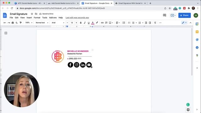 How to put social media icons in your email signature смотреть онлайн
