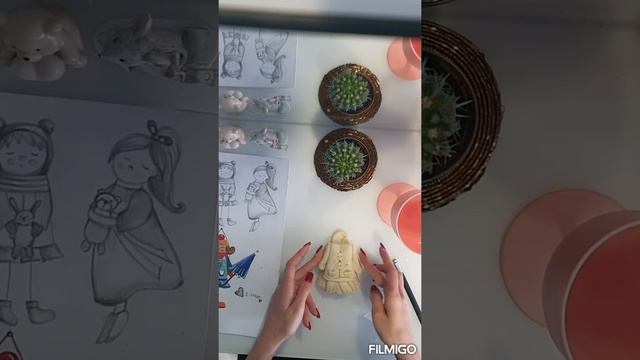 Видео-урок "Кукла". Лепка из солёного теста смотреть онлайн