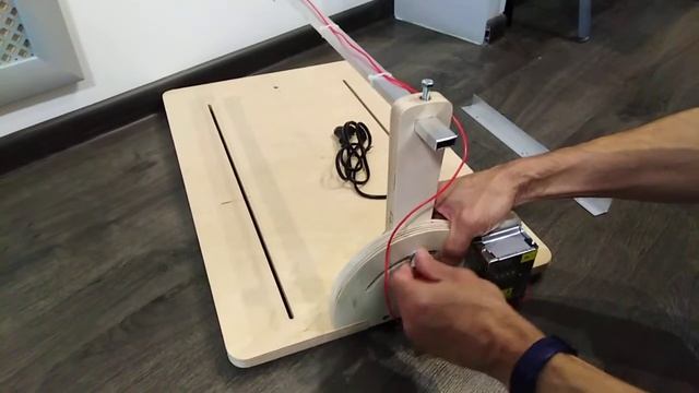 Сборка станка для резки пенопласта. смотреть онлайн