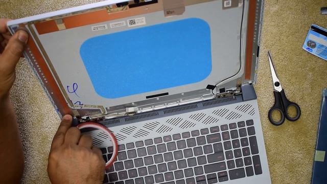 ?️ Dell G15 5510 Laptop Screen Disassembly & Replacement