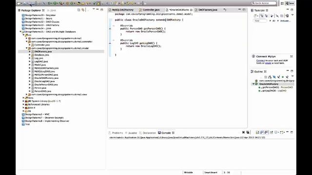 15 Extending DAO for Multiple Databases java design patterns tutorial смотреть онлайн