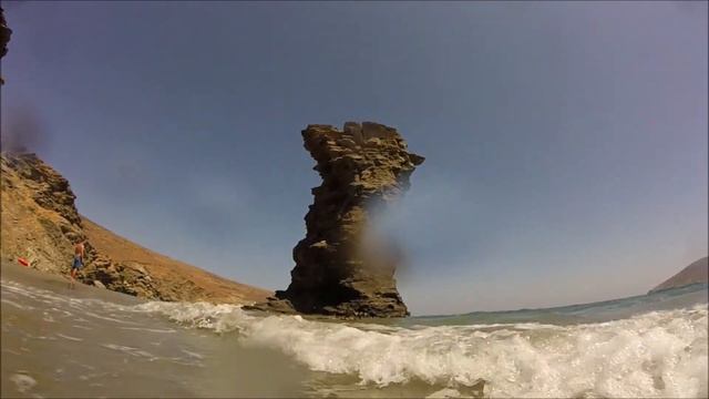 ANDROS - GRIAS TO PIDIMA BEACH (GREECE CYCLADES 30-08-2018) смотреть онлайн