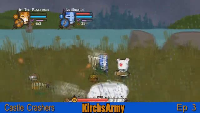 Castle Crashers Ep 3:Ugly Ass Panda Things... - KirchsArmy смотреть онлайн