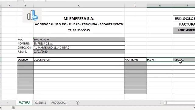 CREAR UNA FACTURA AUTOMÁTICA EN EXCEL - función BUSCARV - SI - con tablas смотреть онлайн