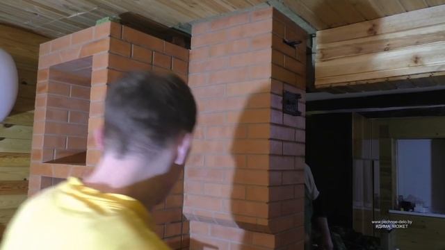 156. Печь отопительная с лежанкой, покрываем лаком после зимы. смотреть онлайн