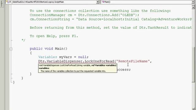 MSBI - SSIS - C# Way To Read And Write SSIS Variables - Part-177 смотреть онлайн