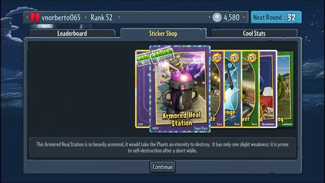 Plants Vs. Zombies Garden Warfare | Sticker Purchase смотреть онлайн