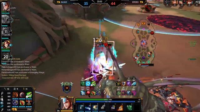 Erlang Shen 1v4 Slash Quadra