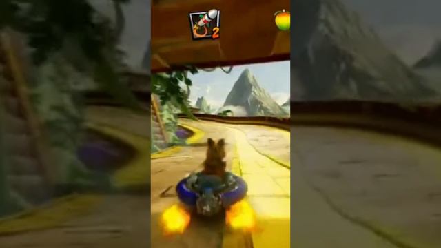 Дрифт в Crash Team Racing Nitro-Fueled #shorts #ctr #crashbandicoot #crashteamracing #гонки