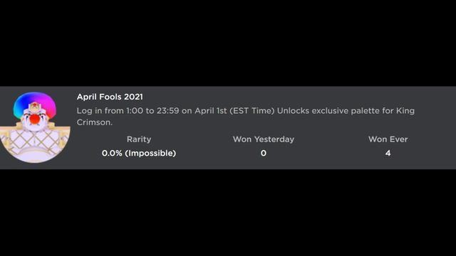 How To Get The April Fools 2021 In N THE JOJO GAME смотреть онлайн