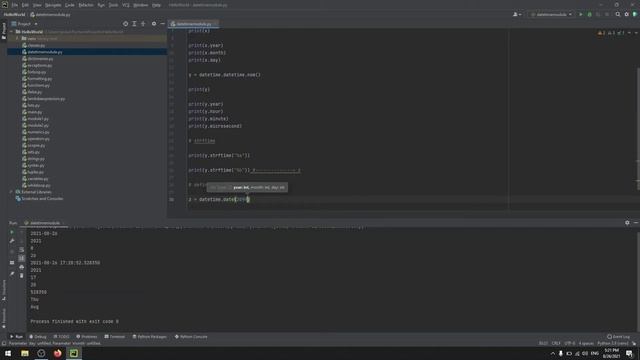 Date Time in Python | learn date time module in just 5 min смотреть онлайн