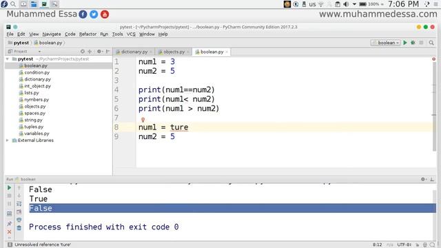 15 Python 3 Booleans смотреть онлайн