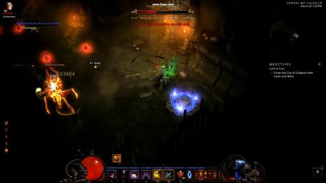 Demon Hunter 178k dps, no ss Diablo 3 Act 2 Gear/Build Action! смотреть онлайн