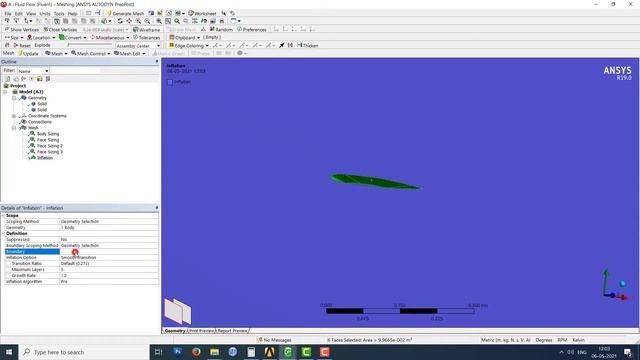 Onera M6 wing CFD validation | Ansys Fluent | Part 2/3 (Meshing) смотреть онлайн