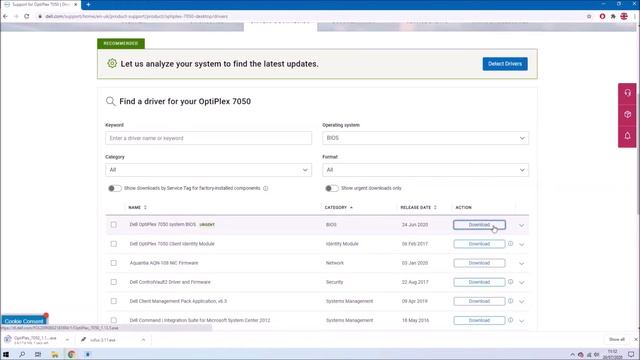 Dell UEFI BIOS Update from Bootable USB within the UEFI BIOS Boot Menu смотреть онлайн
