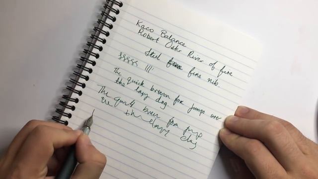 Fountain Pen Review: Kaco Balance смотреть онлайн