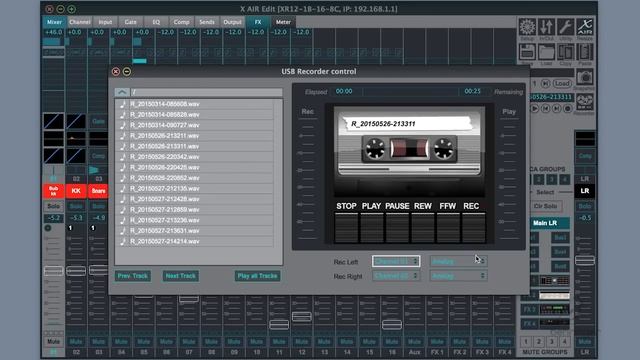 X AIR How To: USB Recorder (X AIR EDIT) XR12 / XR16 смотреть онлайн