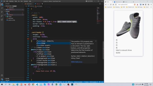 How to create Creative Product Card with HTML and CSS смотреть онлайн