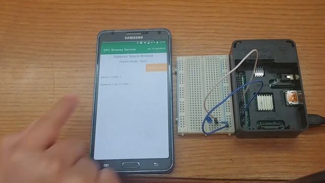 OPC UA Mobile Client and OPC UA Server on Raspberry PI 3 смотреть онлайн