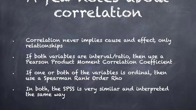 Statistics Refresher 4 - Correlation and Chi-Square смотреть онлайн