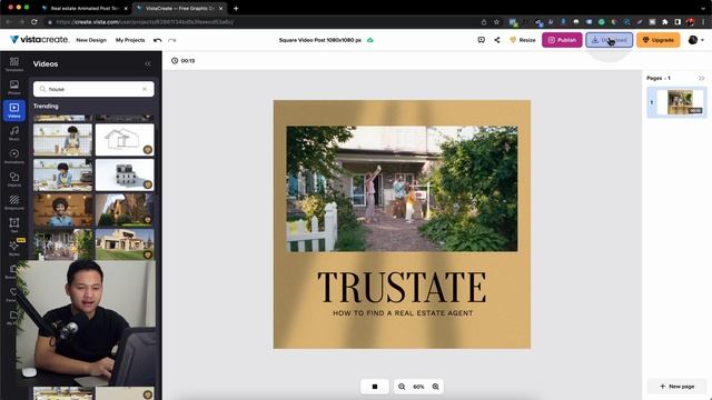 CANVA PRO ALTERNATIVE for FREE ? #VistaCreate смотреть онлайн