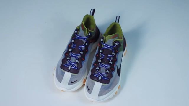 NIKE REACT ELEMENT 87 (AQ1090-300 & AQ1090-200) | KICKS Unboxing смотреть онлайн