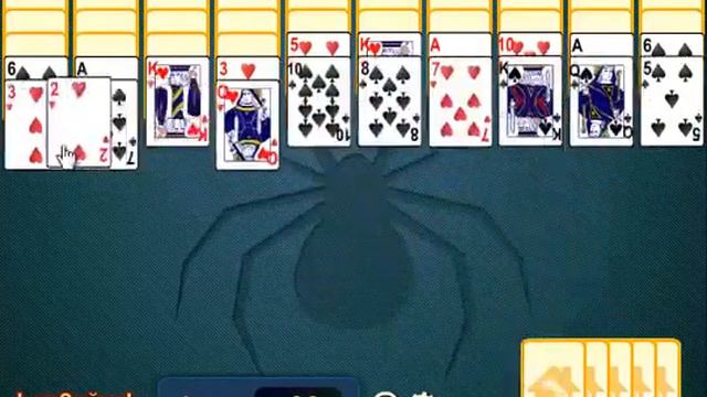 Пасьянс Паук 2 масти играть бесплатно онлайн смотреть онлайн