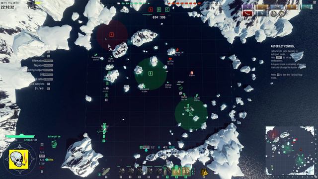 World of Warships, Hakuryu, 418k credits, 5k XP, 122k dmg, 17 torps, 4 destroyed смотреть онлайн
