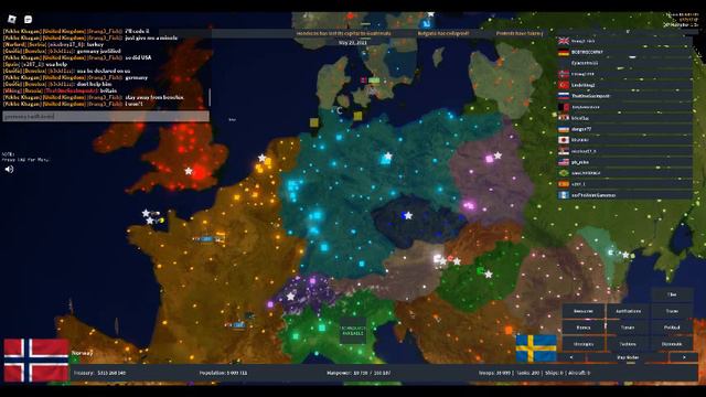 The Rise of Norway Part 2 (Roblox Rise of Nations) смотреть онлайн