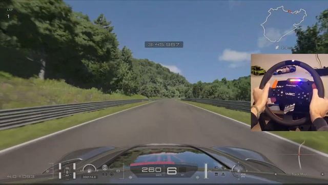 Toyota SUPRA CONCEPT FT-1 | Gran Turismo 7 - Nurburgring lap time | Fanatec смотреть онлайн