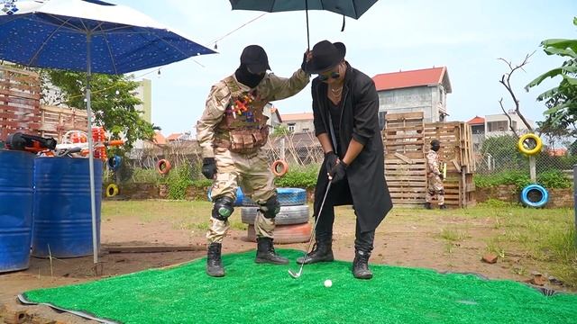Nerf Guns War : S.W.A.T Men Of SEAL TEAM Nerf Guns MEGA Gold Fight Dangerous Criminal смотреть онлайн