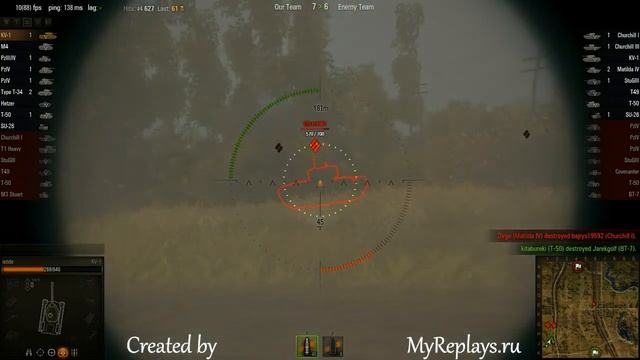 WOT: Prohorovka - KV-1 - 4 frags смотреть онлайн