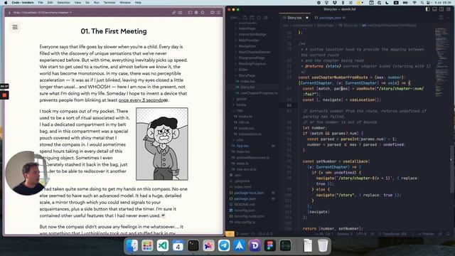 How I built an interactive book with React, MDX, React Spring, Vite | "Domik Limited" смотреть онлайн