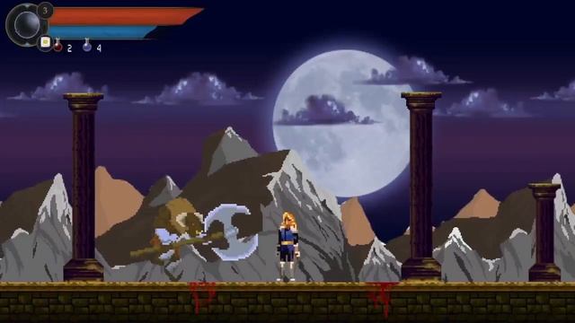 The Bounty Huntress (Xbox One) - opening 30 minutes - indie Metroidvania смотреть онлайн