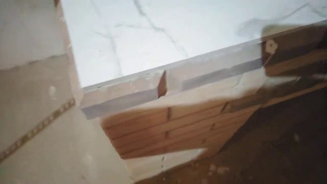 Укладка плитки на столещницу для ПК "Корона" смотреть онлайн