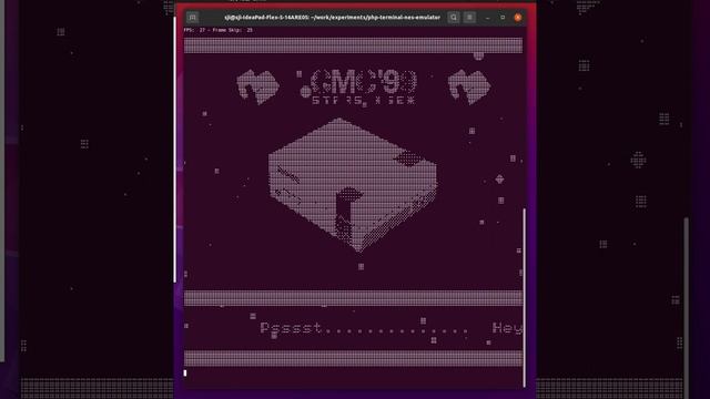 php-terminal-nes-emulator PHP 8.0 function-JIT смотреть онлайн