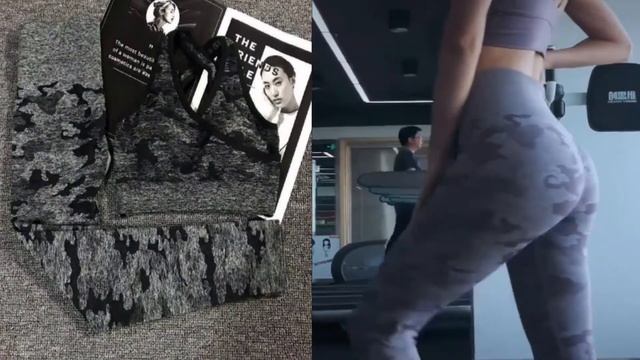 Камуфляжные Костюмы для Занятий Спортом, Йогой, Фитнесом смотреть онлайн