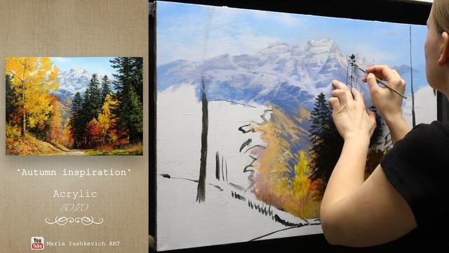 Acrylic Landscape Painting 