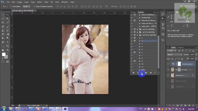 Hướng dẫn Action blend color, action màu cực đẹp trong photoshop смотреть онлайн
