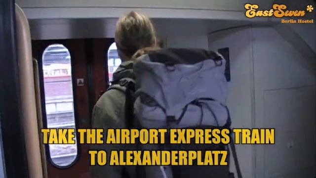 From Berlin Schönefeld Airport (SXF) to EastSeven Berlin Hostel смотреть онлайн