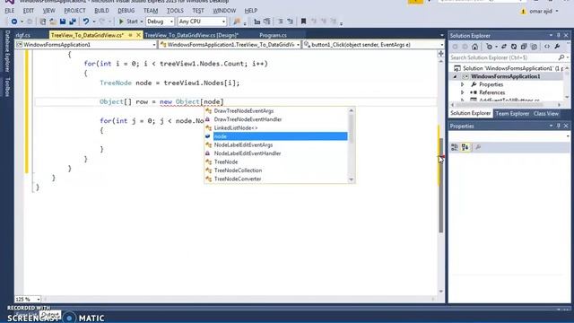 C# - How To Transfer TreeView Nodes Data To DataGridView Rows Using C# [ with source code ] смотреть онлайн