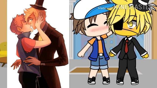 Персонажи из гравити фолз реагируют на шиппы!||(диппер,билл,венди,пасифика)||инфа в начале и в конц смотреть онлайн