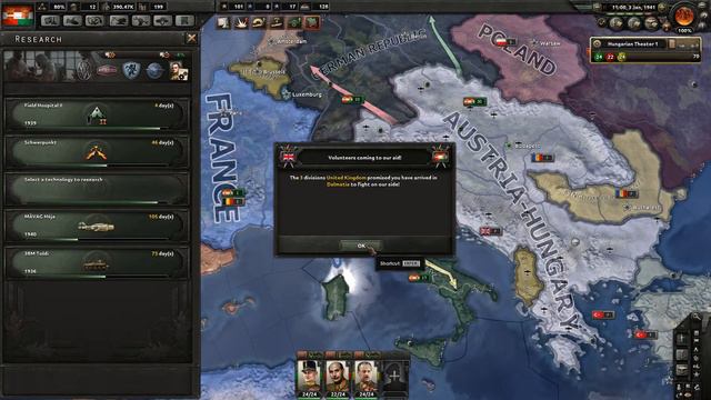 Hearts of Iron 4: Death or Dishonor STREAM - Austria-Hungary(Veteran Difficulty) Part 12 смотреть онлайн